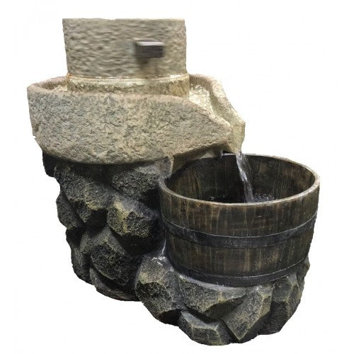 65cm Mill Fountain Fiberglass