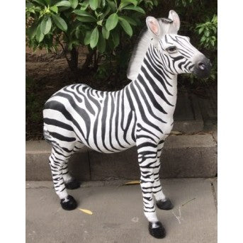 Zebra Standing Statue (95cm)